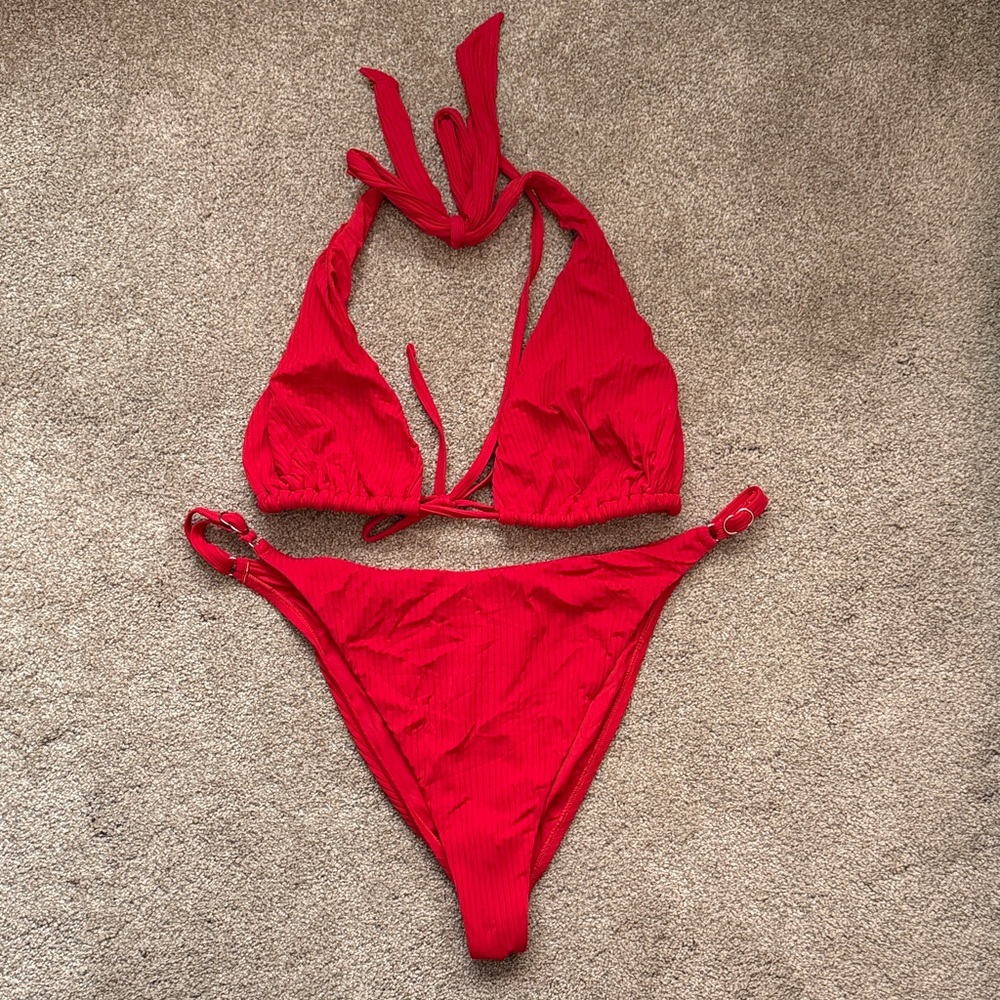 Red bikini